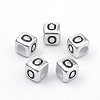 Plated Acrylic Beads X-PB43C9308-O-1