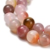 Natural Agate Beads Strands G-F814-A02-12mm-4