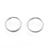 Non-Tarnish 304 Stainless Steel Split Rings STAS-N092-171B-01P-1