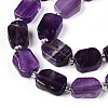 Natural Amethyst Beads Strands G-T138-06-2