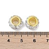 Alloy Rhinestone Clay Pave Beads ALRI-D300-04G-08-3