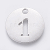 Non-Tarnish 304 Stainless Steel Pendants X-STAS-F233-01-P-1
