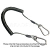 304 Stainless Steel Rock Climbing Carabiners and Screw Carabiner Lock Charms STAS-TA0004-62P-13