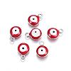 304 Stainless Steel Enamel Charms STAS-G122-24J-1