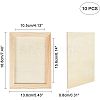 Wooden Painting Frames TOOL-WH0118-18-2