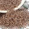 TOHO 8/0 Demi Round Beads SEED-DR08-PF740-3