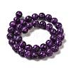 Synthetic Gemstone Dyed Beads Strands G-P507-03B-03-3