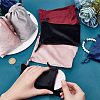 24Pcs 6 Colors Velvet Jewelry Drawstring Bags TP-HY0001-05B-3