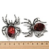 Dual-use Items Alloy Pave Dyed Shell Spider Brooch JEWB-C026-04F-AS-3