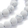 Synthetic Turquoise Beads Strands G-P387-02-8mm-3