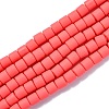 Handmade Polymer Clay Bead Strands X-CLAY-ZX006-01F-2