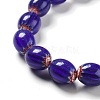 Handmade Lampwork Beads Strands LAMP-C007-02-4