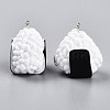 Resin Pendants X-RESI-T028-22-3
