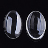 Transparent Glass Cabochons GGLA-R022-20x30-B-4