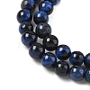 Grade B Natural Tiger Eye Beads Strands G-F591-18-6mm-01-4