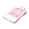 Rectangle with Sunflower Pattern Paper Gift Bags CARB-L012-01B-3