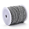 Tarnish Resistant 304 Stainless Steel Curb Chains CHS-N001-05P-3