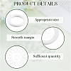 100Pcs Plastic Linking Rings KY-CN0001-01B-5