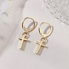 304 Stainless Steel Leverback Earrings EJEW-JE06885-1