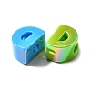 UV Plating Opaque Acrylic European Beads SACR-Z007-01D-2