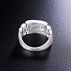 SHEGRACE 925 Sterling Silver Finger Ring JR538A-02-4