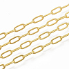 Brass Paperclip Chains X-CHC-S008-001D-G-1