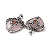 Natural Rose Quartz Pendants G-A207-01AS-04-3