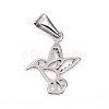 Tarnish Resistant 304 Stainless Steel Pendants STAS-I136-13P-1