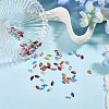 1440Pcs 12 Colors Glass Rhinestone Cabochons RGLA-CA0001-13-4