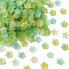 93G Frosted Acrylic Bead Caps FACR-YW0001-10A-1