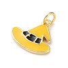 Brass Pendants KK-I383-09G-02-2
