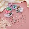 7 Style ABS Plastic Imitation Pearl Beads OACR-YW0001-21-6