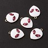 Alloy Enamel Pendants ENAM-B048-02A-2