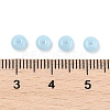 Imitation Jade Glass Seed Beads SEED-Q038-01F-2