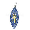 Natural Lapis Lazuli Pendants PW-WG1E8C3-01-1