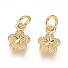 Electroplated Alloy Charms X-PALLOY-G267-08G-2