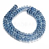 Dyed Imitation Gemstone Glass Beads Strands GL-Z001-03A-11-4