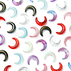 20Pcs Gradient Color Handmade Lampwork Beads LAMP-FS0001-18E-9