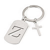1Pc Stainless Steel Keychains KEYC-TADJ0001-08Z-1