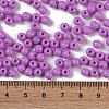 Opaque Acrylic Beads SACR-A007-01C-25-4