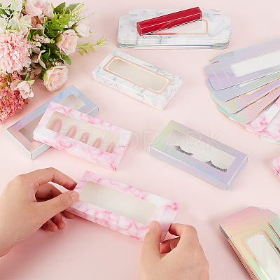 40Pcs Paper Folding Boxes CON-OC0001-50-1