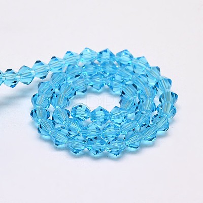 Transparent Glass Beads Strands EGLA-A039-T2mm-D19-1