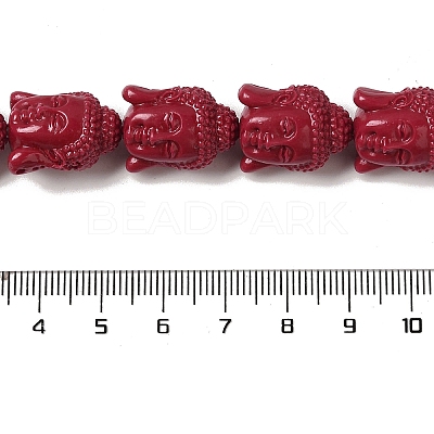 Synthetic Coral Beads Strands CORA-P009-02A-1