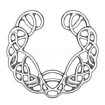 Stainless Steel Flower Clip On Nipple Rings WG76523-06-1