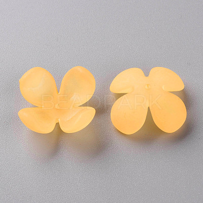 Frosted Acrylic Bead Caps MACR-S371-06A-719-1