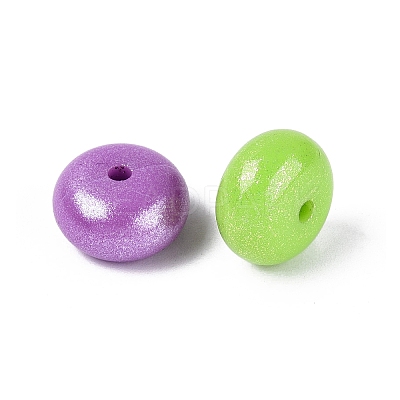 Pearlized Silicone Beads SIL-N006-20-1