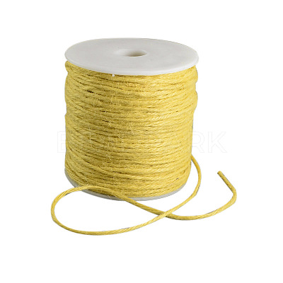 Colored Jute Cord OCOR-R008-2mm-007-1