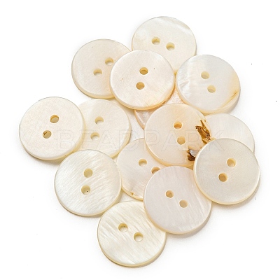 Freshwater Shell Buttons X-BUTT-Z001-04B-1