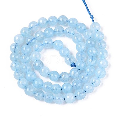 Natural Quartz Beads Strands G-T144-6mm-10A-1