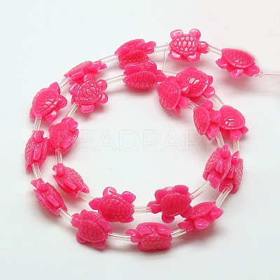 Synthetic Coral Beads Strands CORA-L020-A-M-1